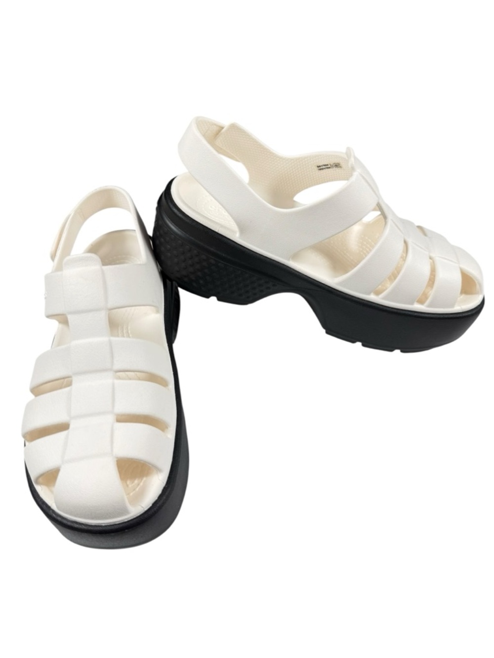 Crocs Stomp Slingback Platform Fisherman Sandals, 7